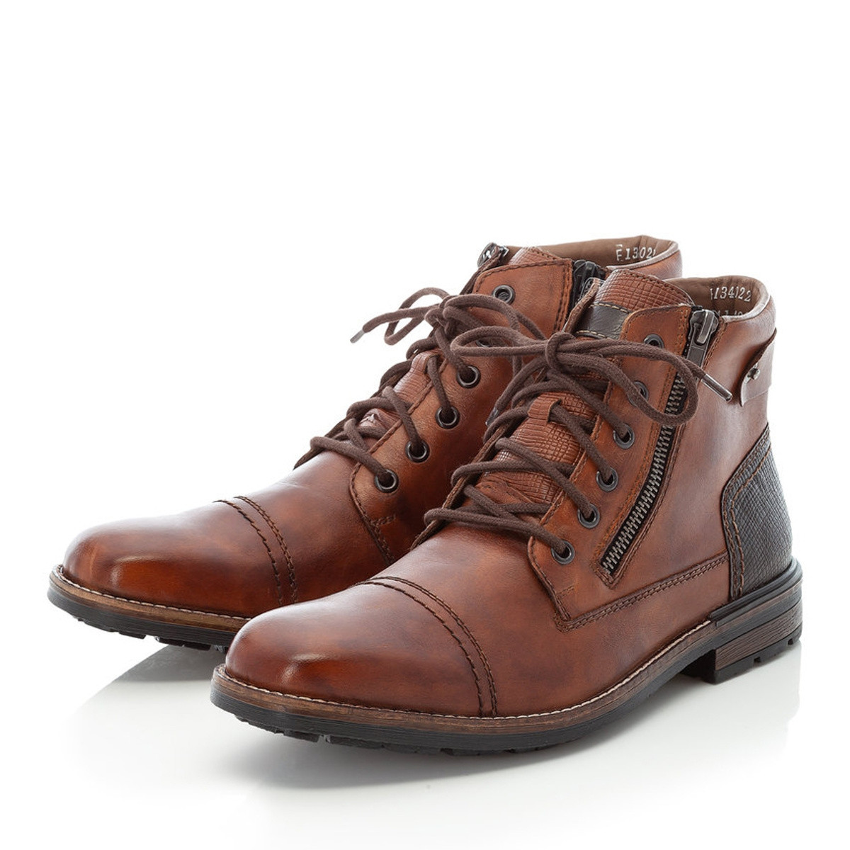 detail Pánská obuv RIEKER RIE-10301937-W2 hnědá