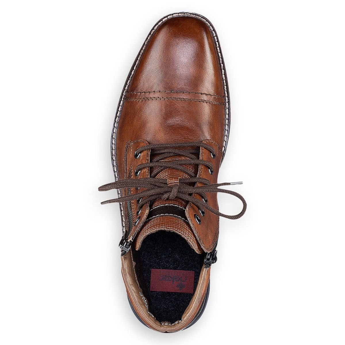 detail Pánská obuv RIEKER RIE-10301937-W2 hnědá