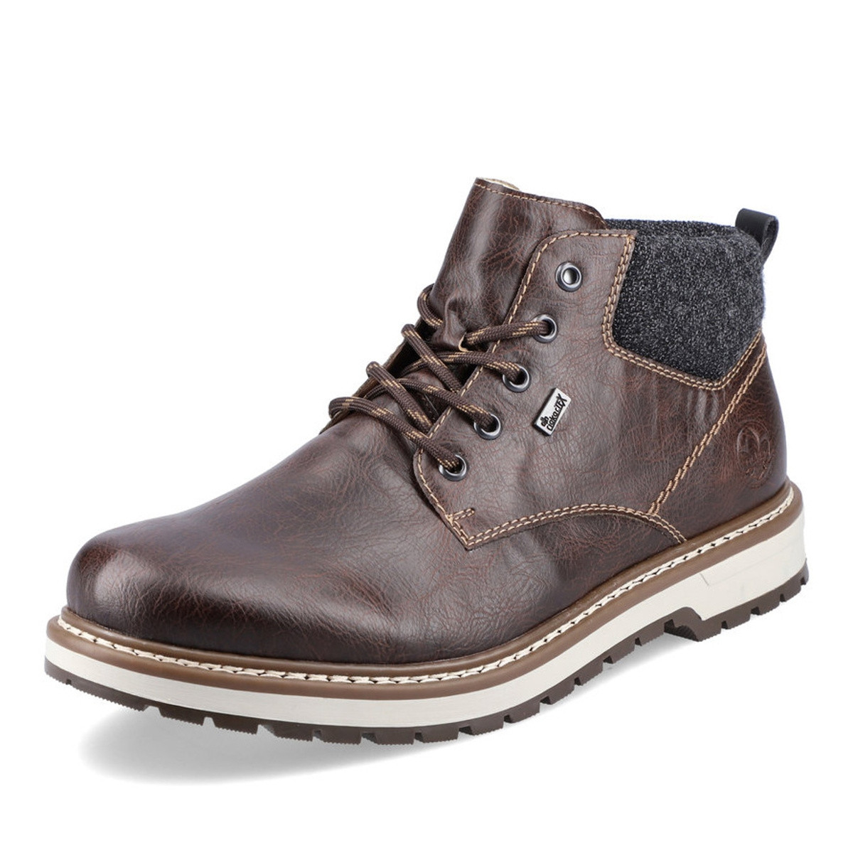 detail Pánská obuv RIEKER RIE-10301943-W1 hnědá