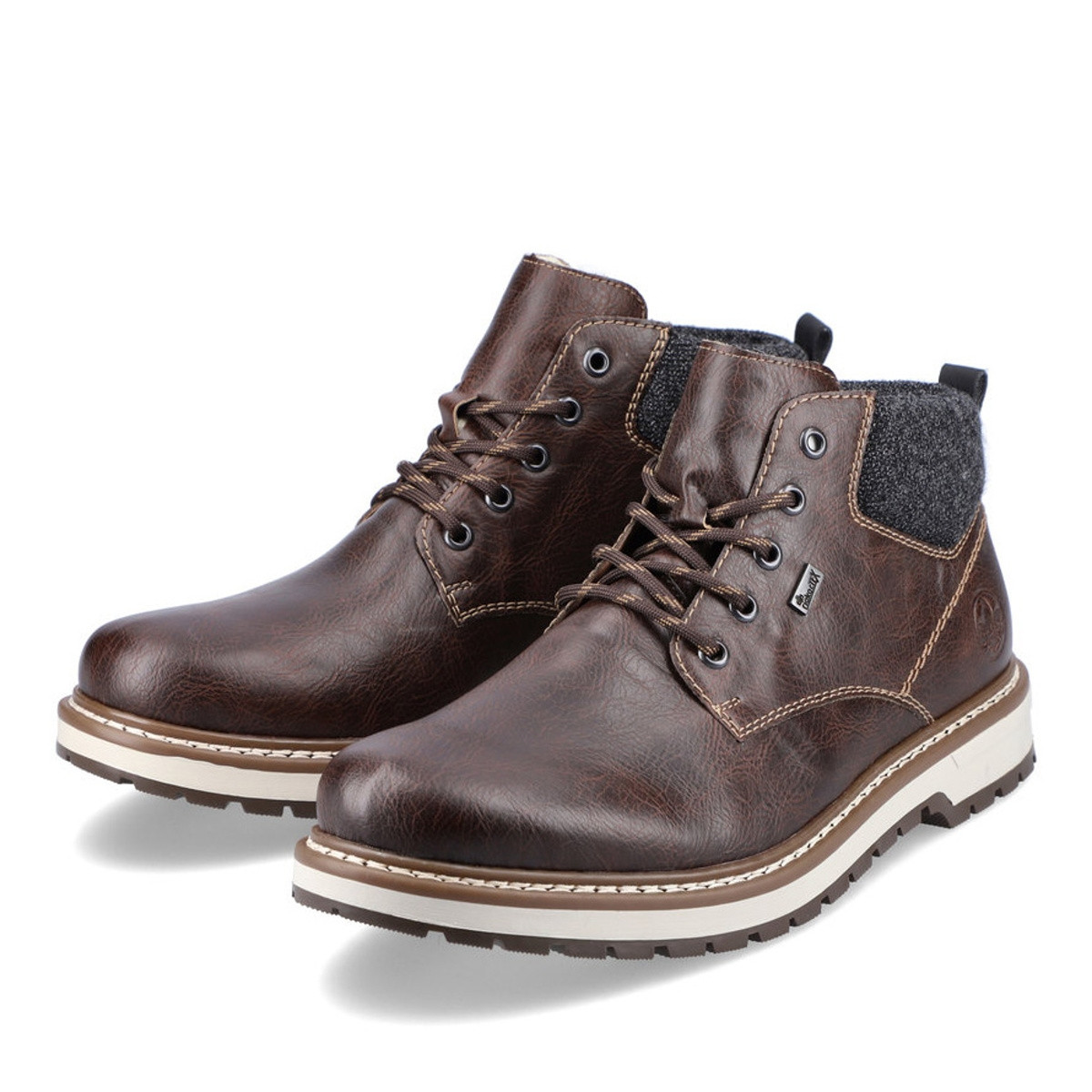 detail Pánská obuv RIEKER RIE-10301943-W1 hnědá