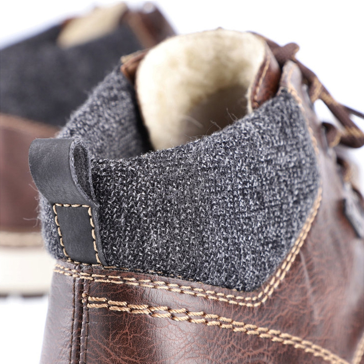 detail Pánská obuv RIEKER RIE-10301943-W1 hnědá