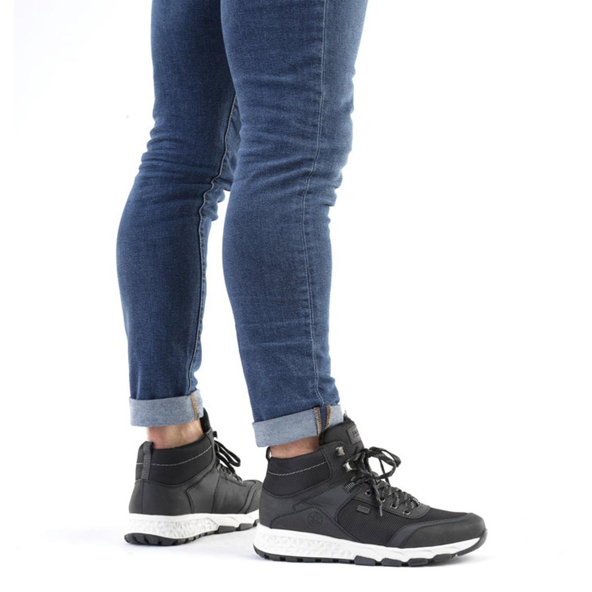 detail Pánská obuv RIEKER RIE-10301951-W1 černá