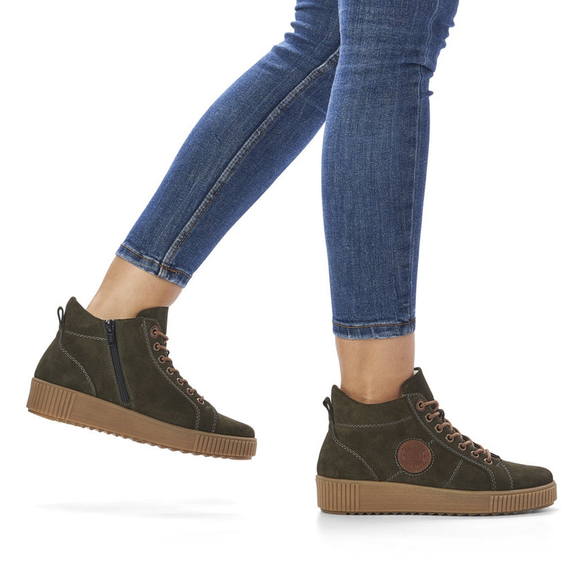 detail Dámská obuv REMONTE RIE-10301995-W2 zelená