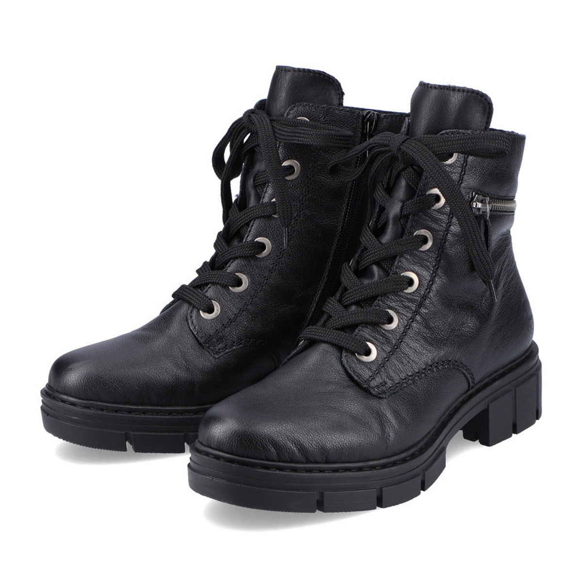 detail Dámská kotníková obuv RIEKER Y4510-01 černá W1