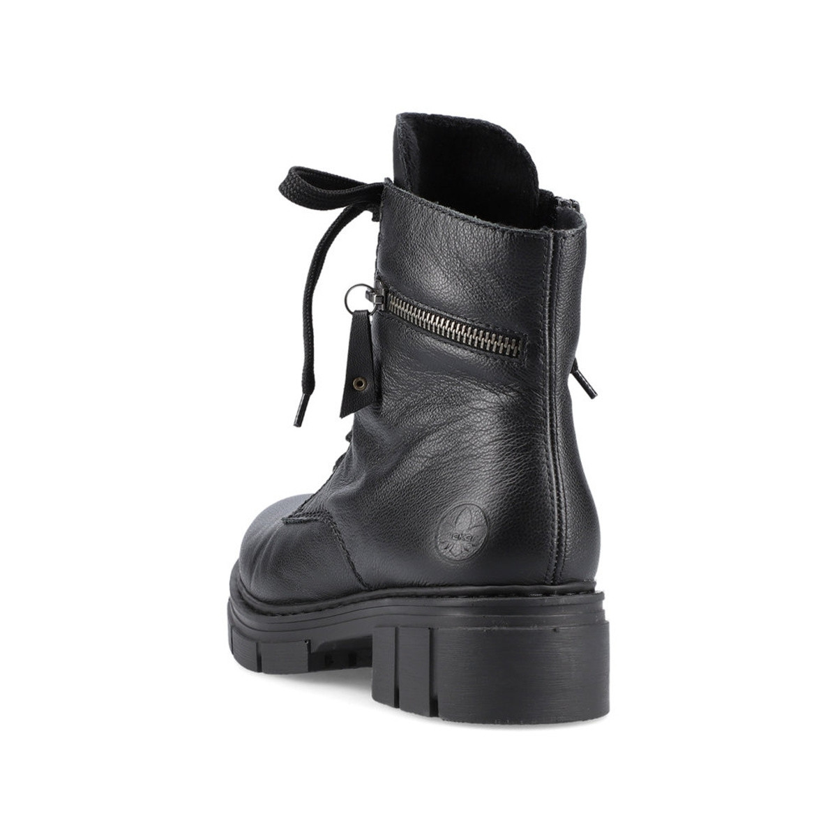 detail Dámská kotníková obuv RIEKER Y4510-01 černá W1