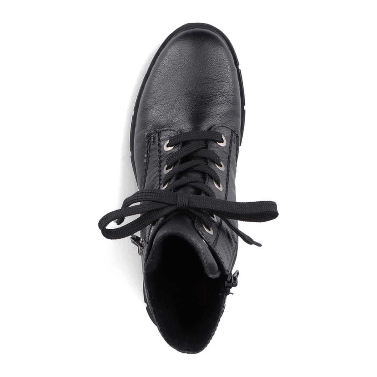 detail Dámská kotníková obuv RIEKER Y4510-01 černá W1