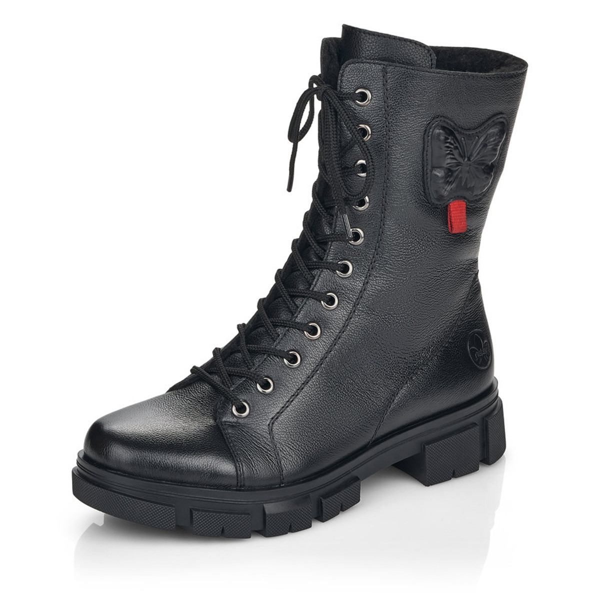 detail Dámská kotníková obuv RIEKER Y7112-00 černá W1