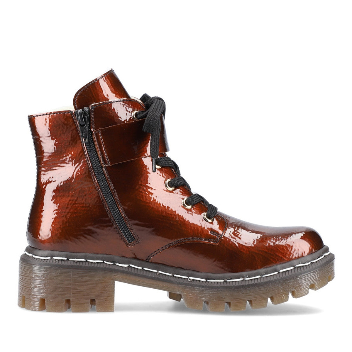 detail Dámská obuv RIEKER RIE-10302036-W1 hnědá