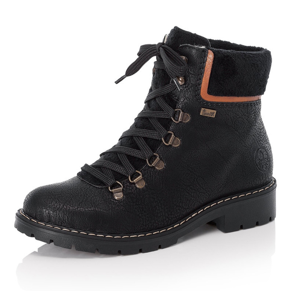 detail Dámská obuv RIEKER RIE-10302037-W1 černá