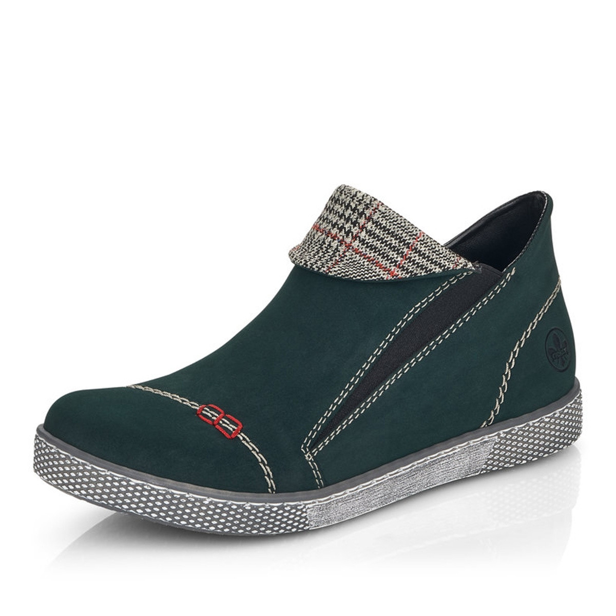 detail Dámská obuv RIEKER RIE-10302051-W1 zelená