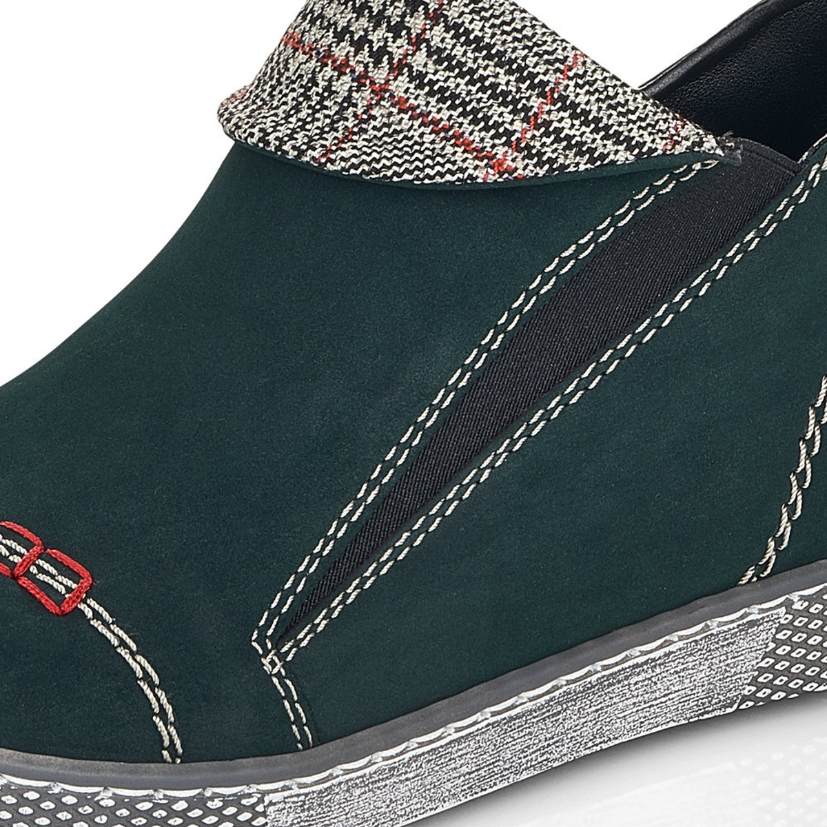 detail Dámská obuv RIEKER RIE-10302051-W1 zelená