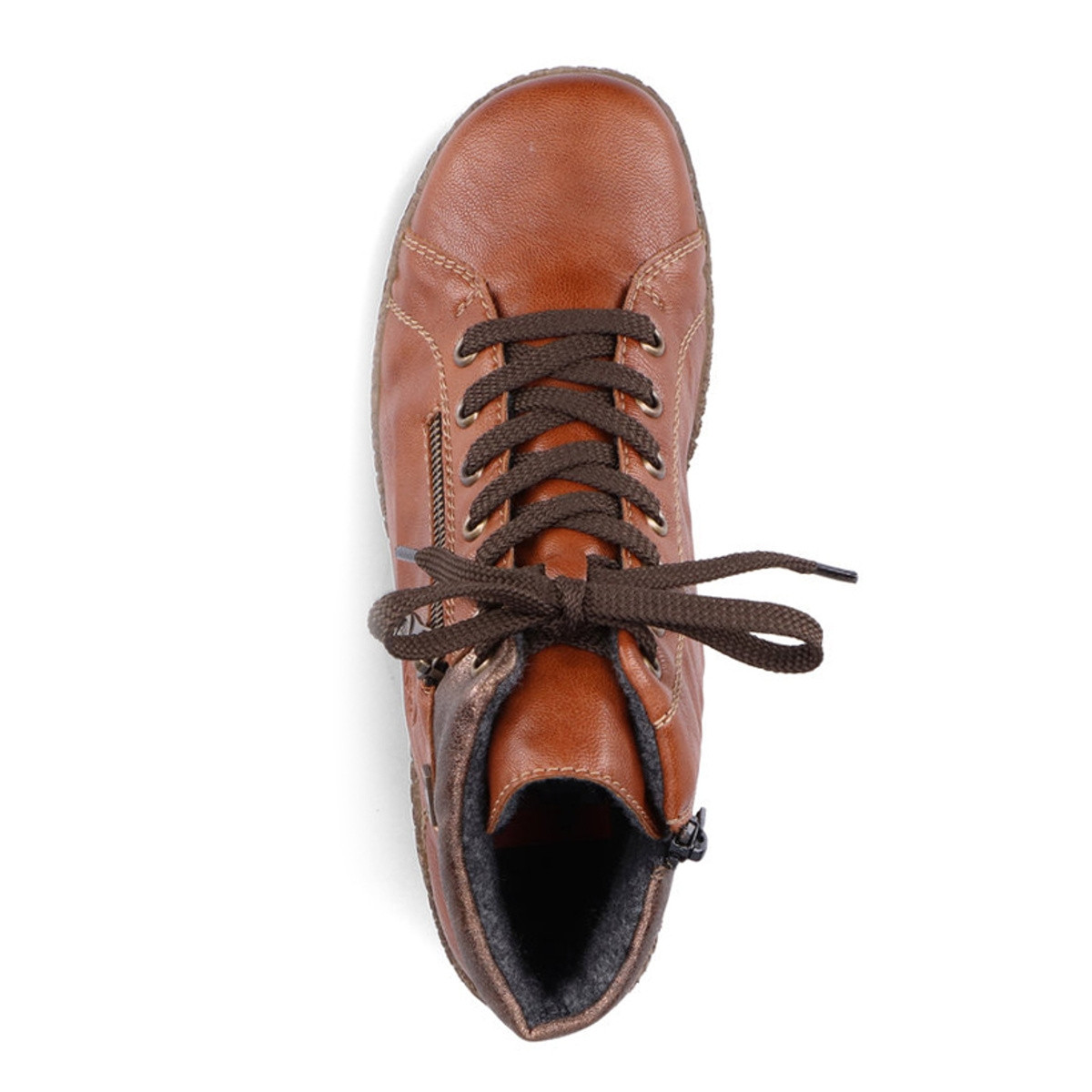 detail Dámská obuv RIEKER RIE-10302090-W1 hnědá