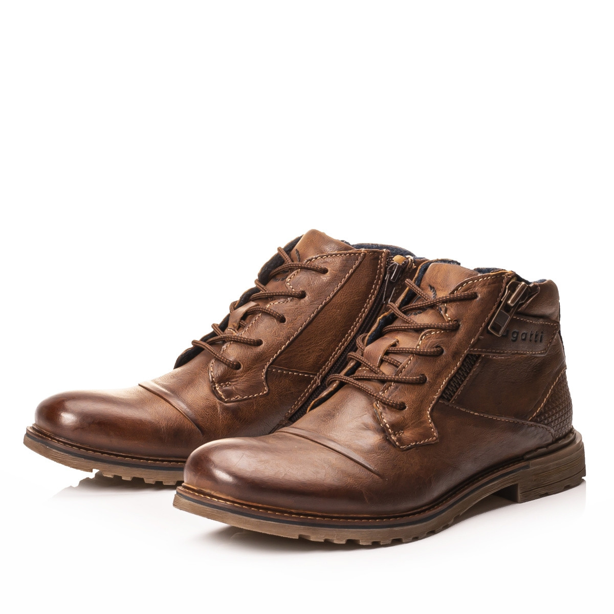 detail Pánská obuv BUGATTI BUG-10302137-W2 hnědá