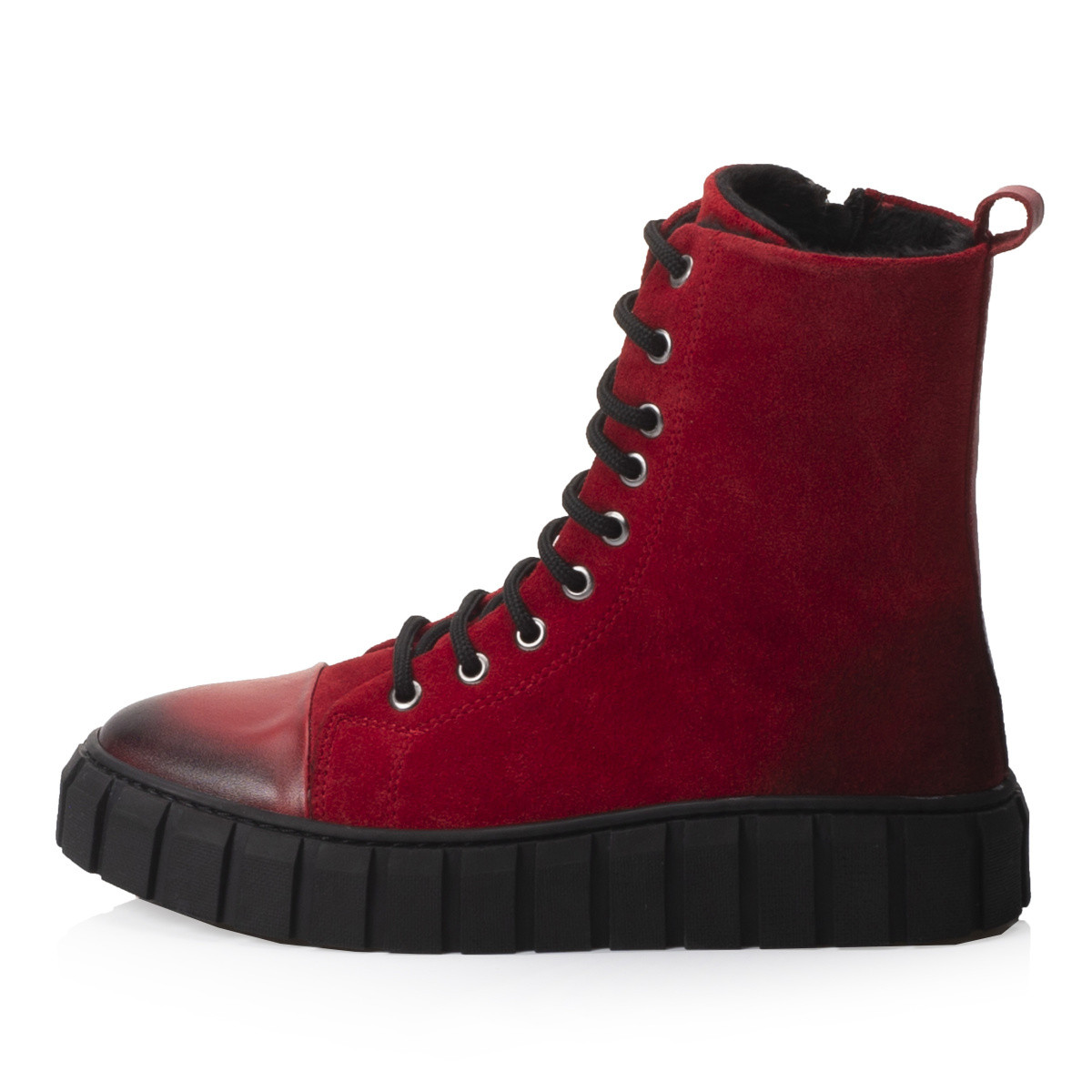 detail Dámská kotníková obuv IBERIUS 0226-661S červená W1