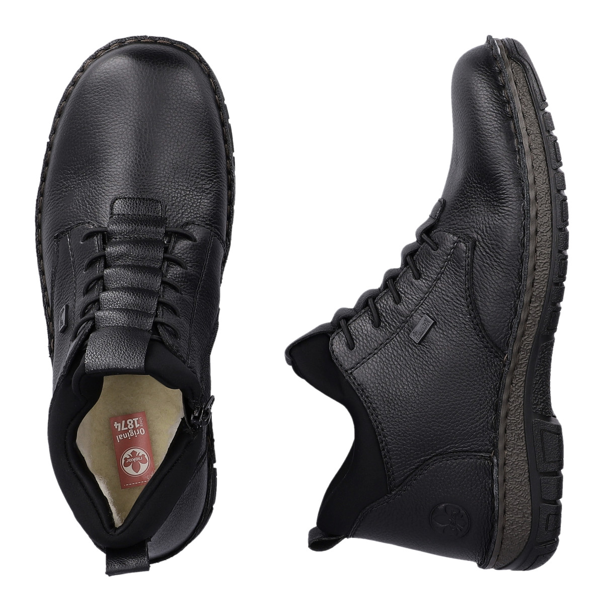 detail Pánská obuv RIEKER RIE-10303889-W3 černá