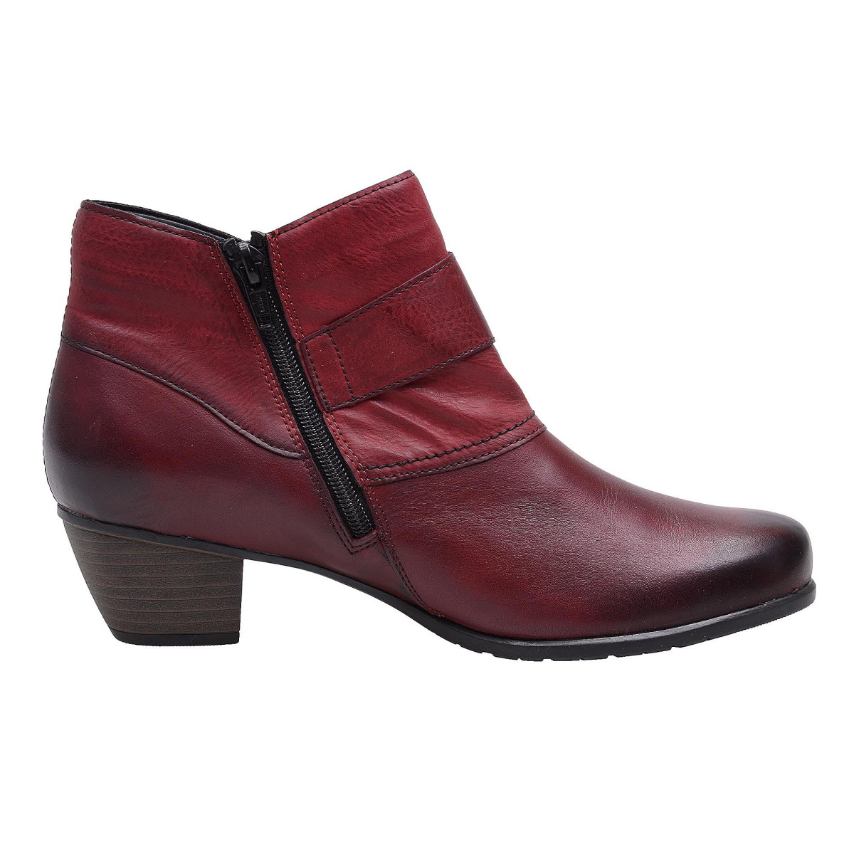 detail Dámská obuv RIEKER RIE-1032265-W5 vínová