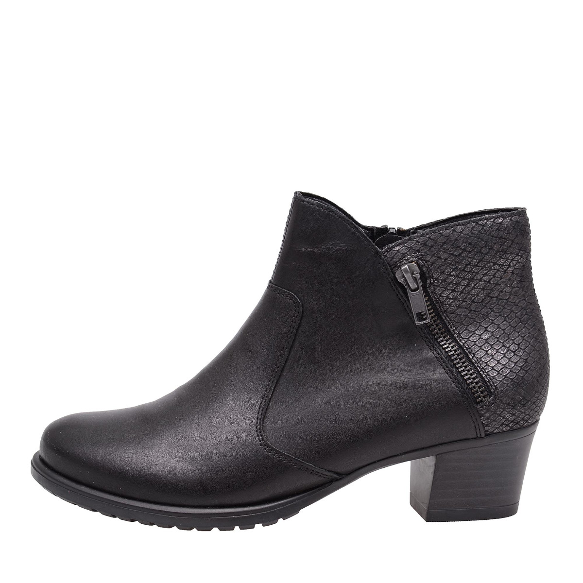 detail Dámská obuv REMONTE - RIEKER D3181/01 SCHWARZ KOMBI H/W 6