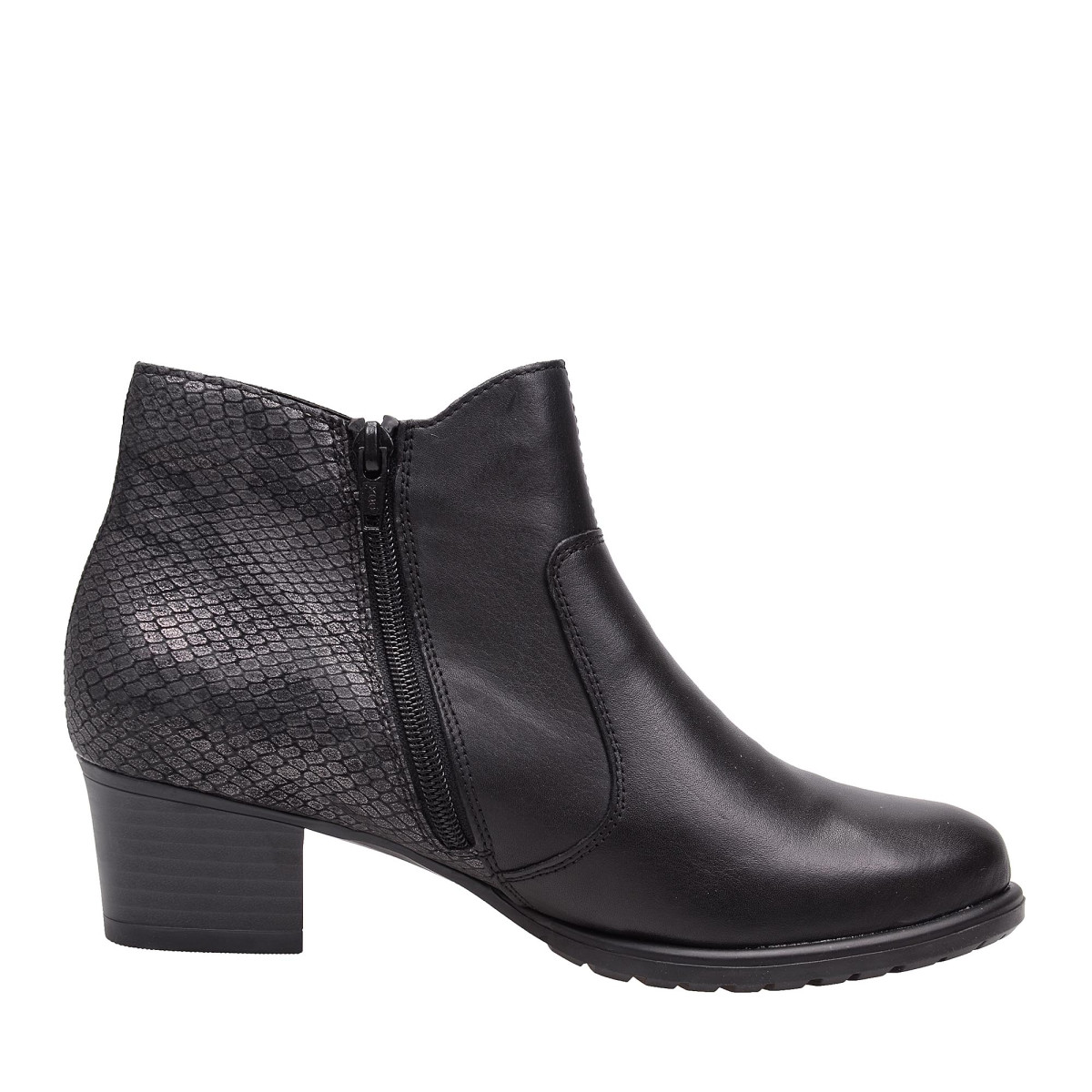 detail Dámská obuv REMONTE - RIEKER D3181/01 SCHWARZ KOMBI H/W 6