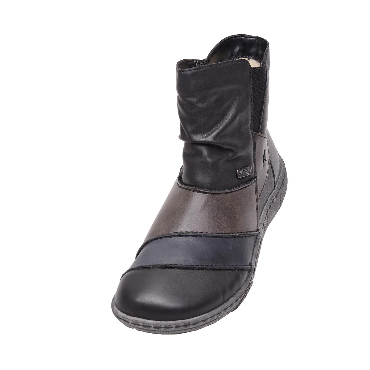 detail Dámska členková obuv REMONTE - RIEKER D3884/02 SCHWARZ KOMBI H/W 6