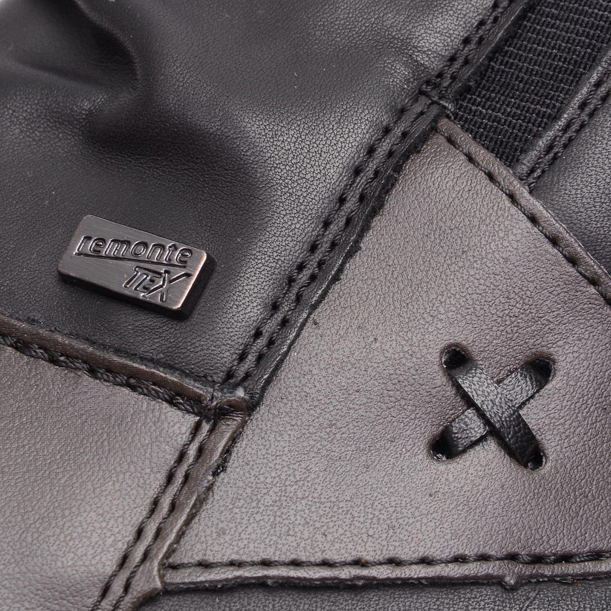detail Dámska členková obuv REMONTE - RIEKER D3884/02 SCHWARZ KOMBI H/W 6