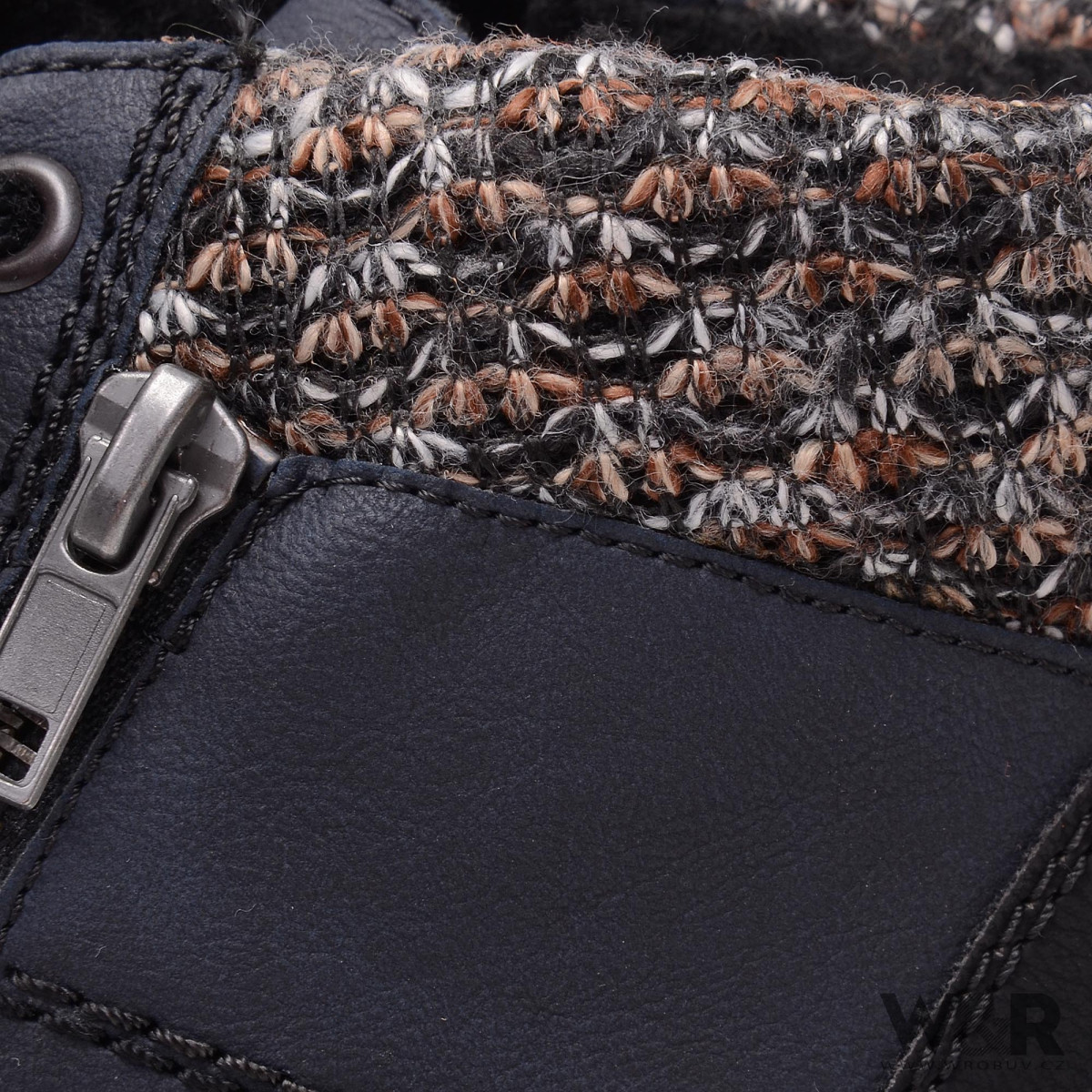 detail Dámská obuv RIEKER L5223/01 BLAU KOMBI H/W 6