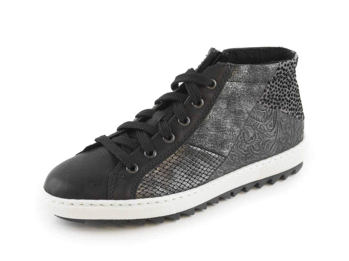 detail Dámská obuv RIEKER M8444/00 SCHWARZ KOMBI H/W 6