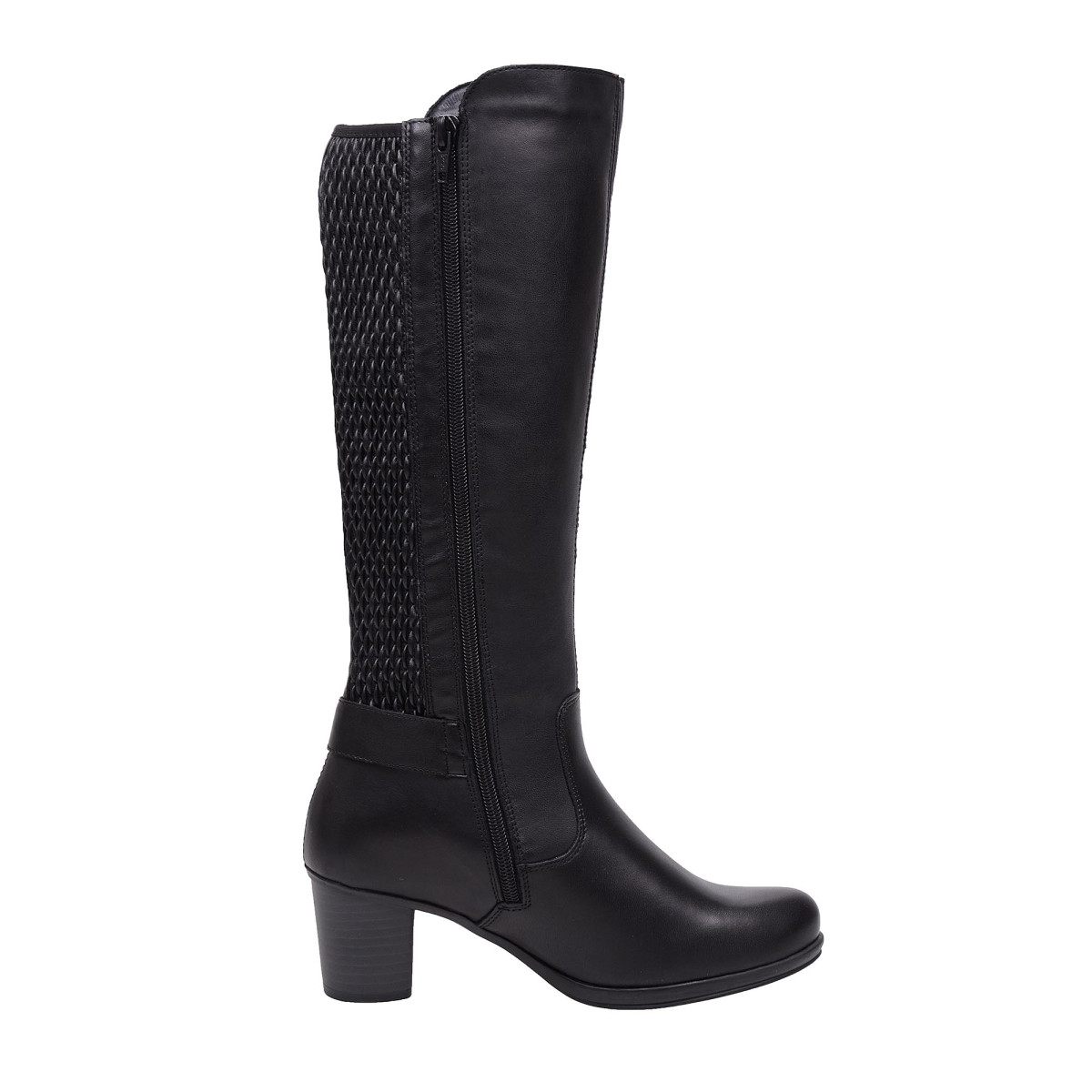 detail Dámské kozačky REMONTE - RIEKER RIE-1032784-W6 černá