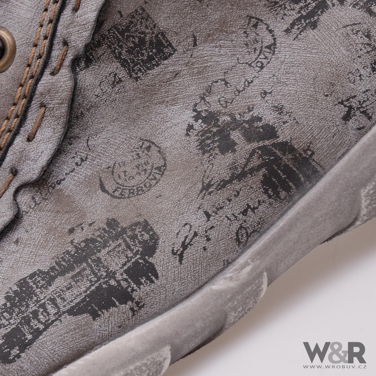 detail Dámská obuv REMONTE - RIEKER R3452/25 GRAU KOMBI H/W 6