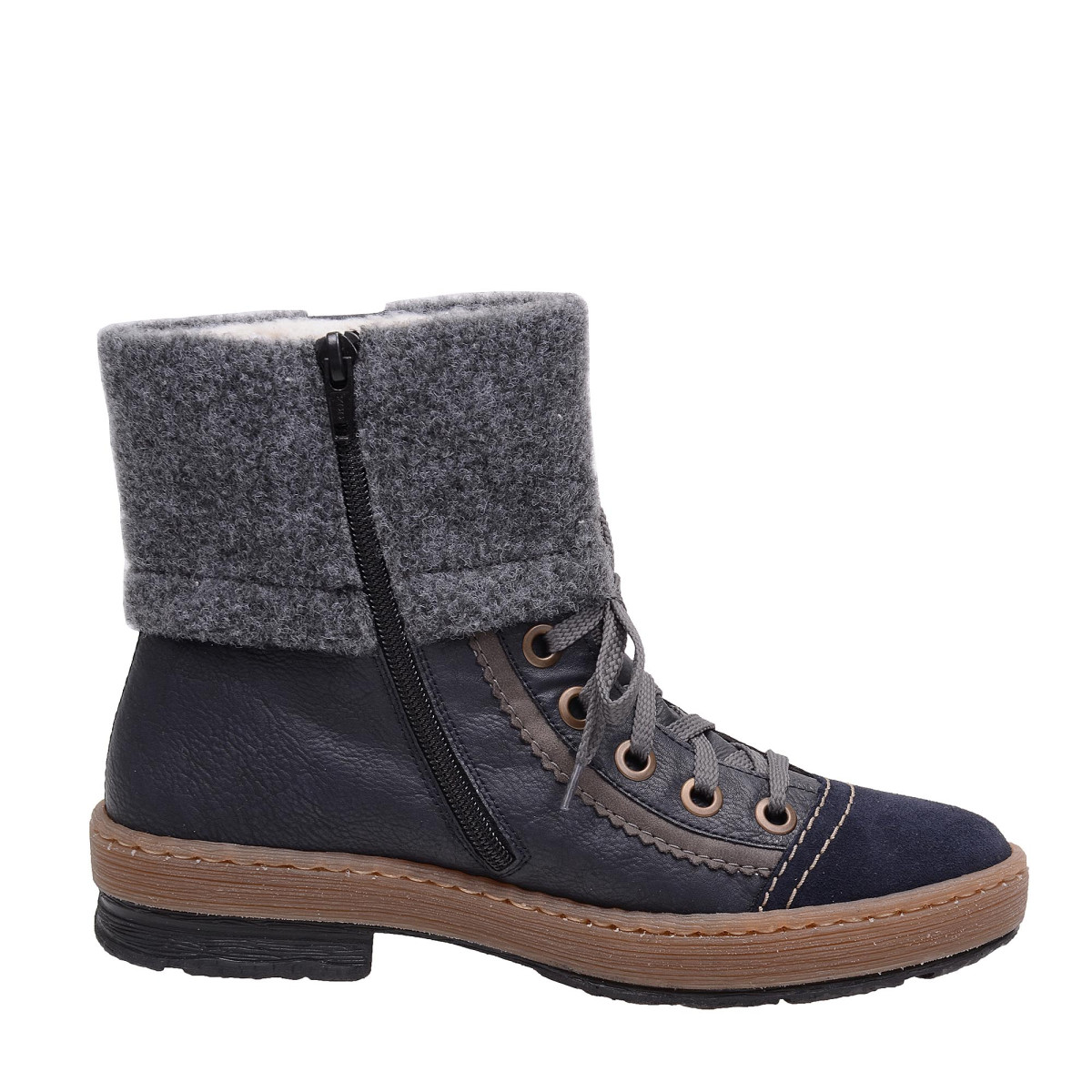 detail Dámská obuv RIEKER Z6774/14 BLAU KOMBI H/W 6