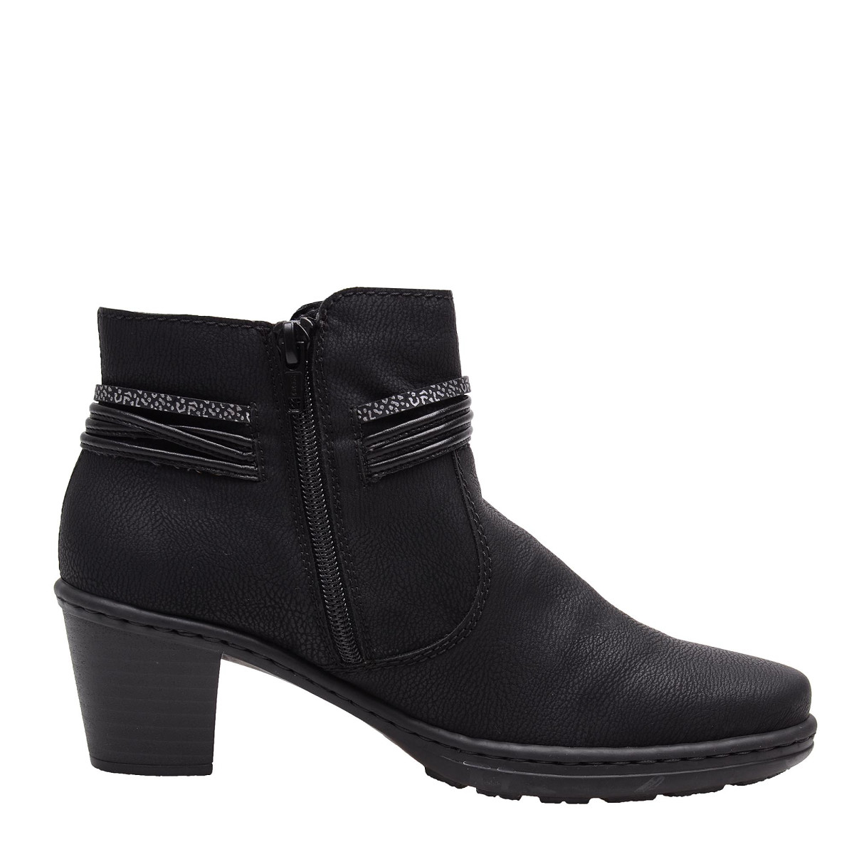 detail Dámská obuv RIEKER 54953/00 SCHWARZ H/W 6