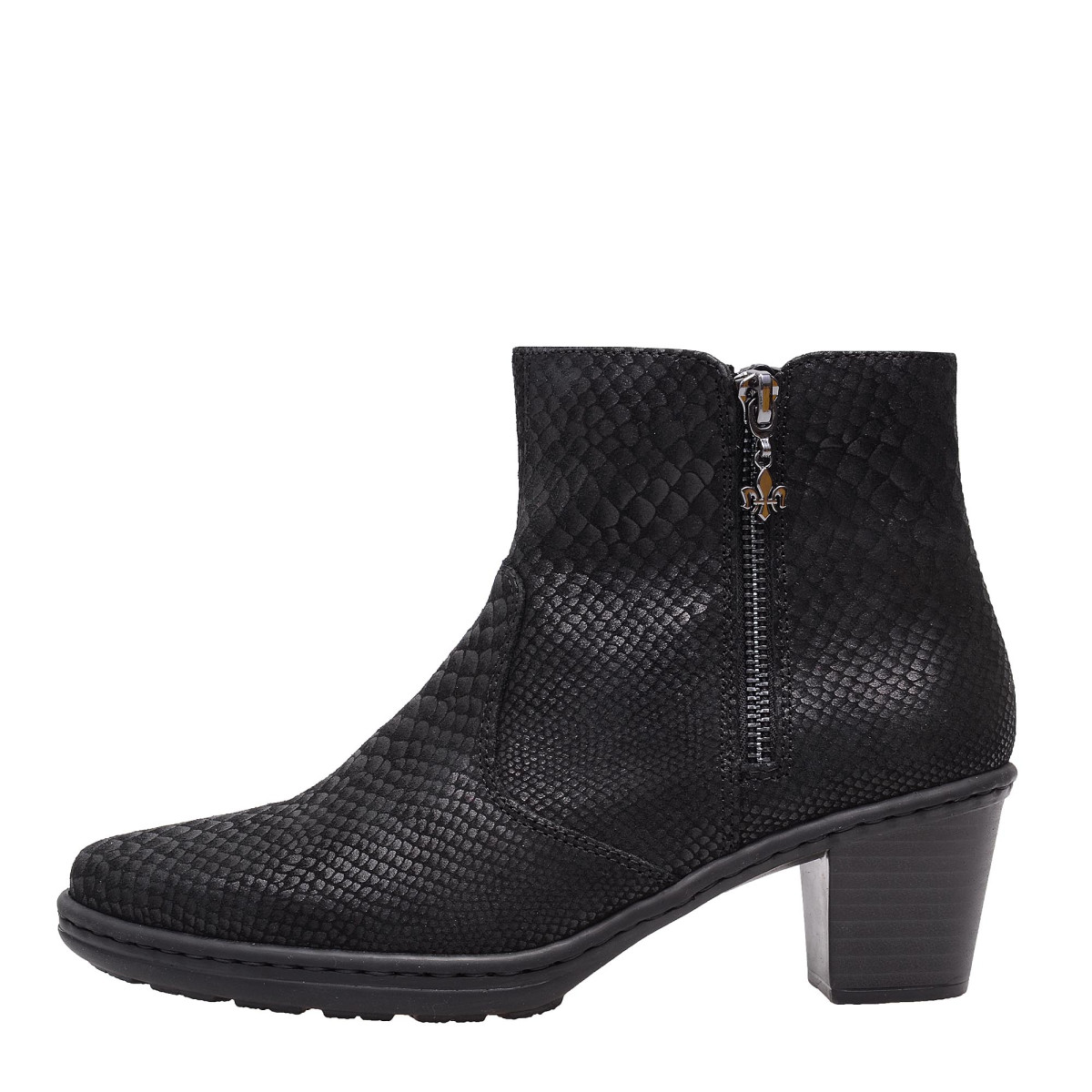 detail Dámská obuv RIEKER 74951/00 SCHWARZ H/W 6