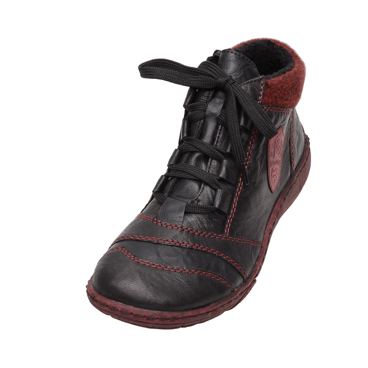 detail Dámská obuv REMONTE - RIEKER D3871/02 SCHWARZ KOMBI H/W 7