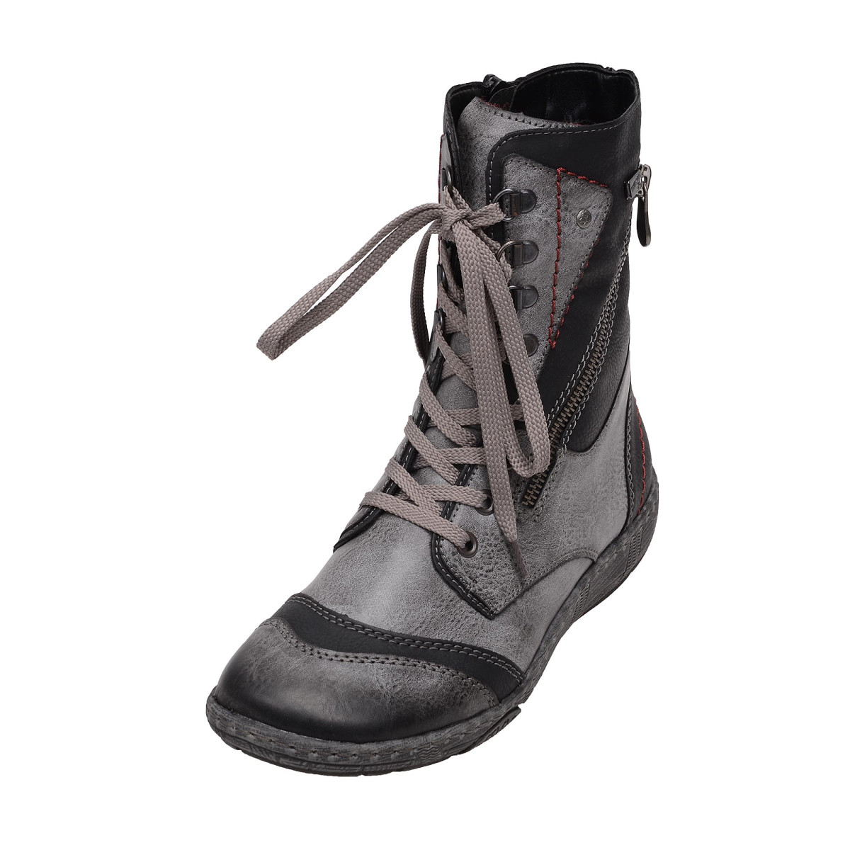 detail Dámská kotníková obuv REMONTE D3890/45 GRAU KOMBI H/W 7