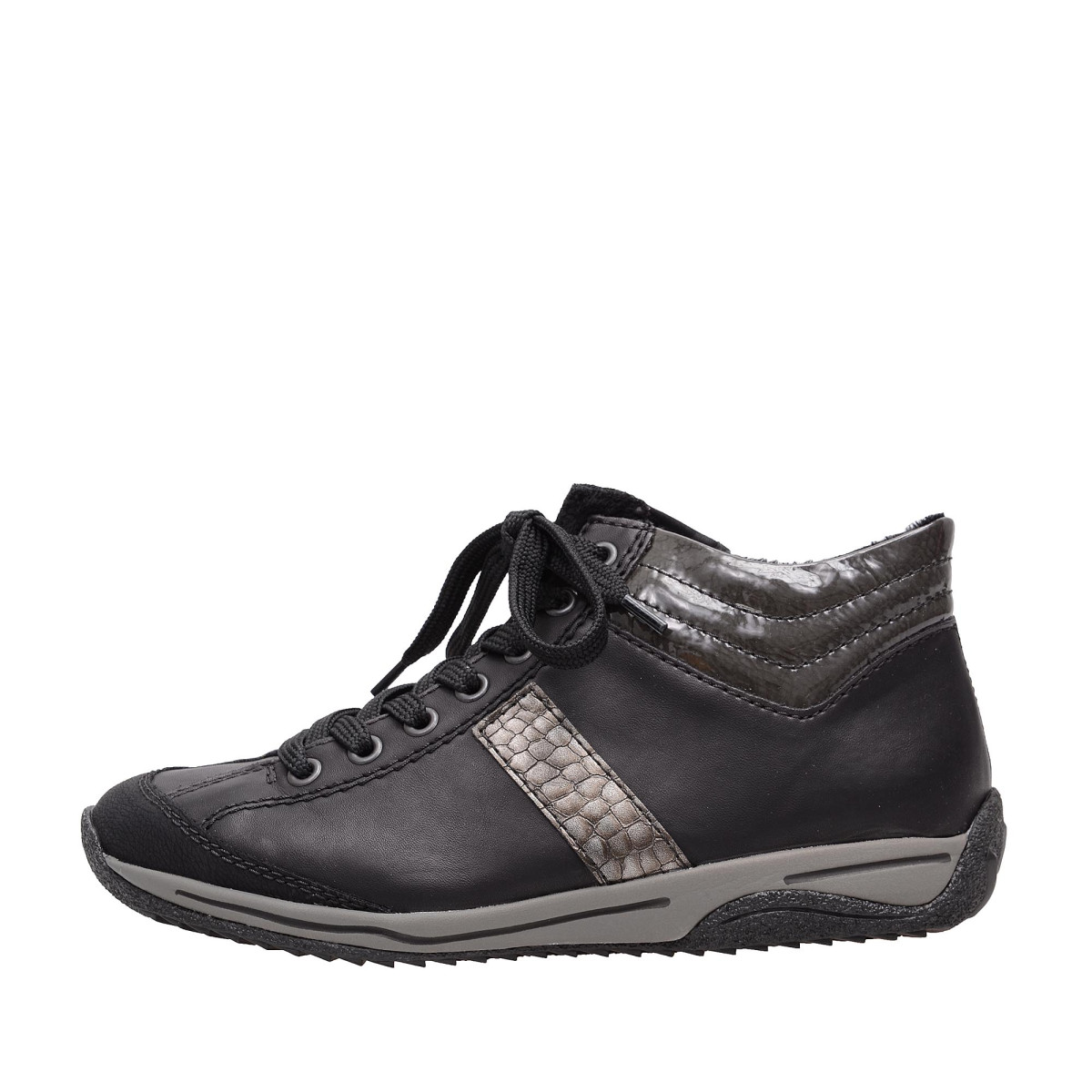 detail Dámská obuv RIEKER RIE-1033169-W9 černá
