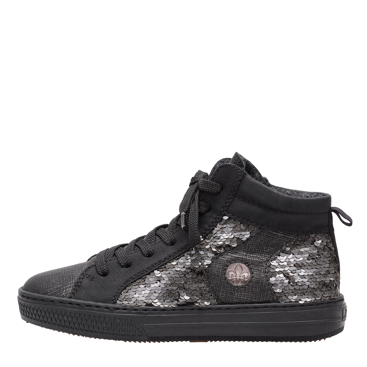 detail Dámská kotníková obuv RIEKER L5948/45 GRAU KOMBI H/W 7