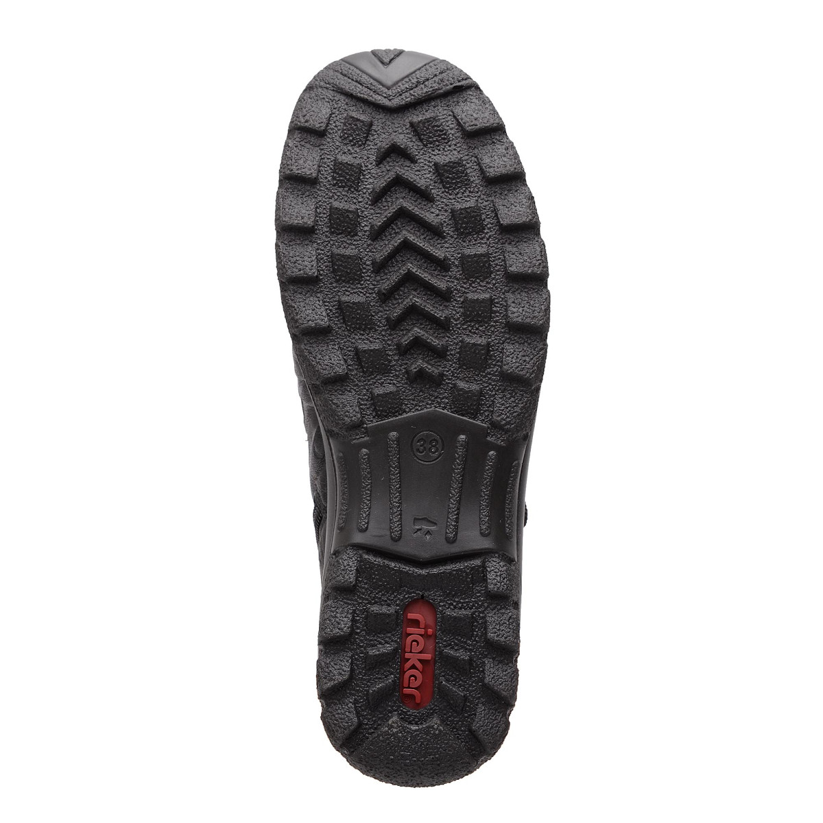 detail Dámské černé kotníkové boty RIEKER L7110-01 SCHWARZ KOMBI H/W 7