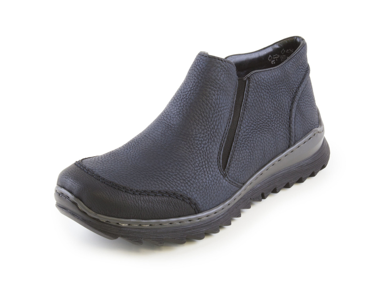 detail Dámská obuv RIEKER M6294/01 SCHWARZ/BLAU H/W 7