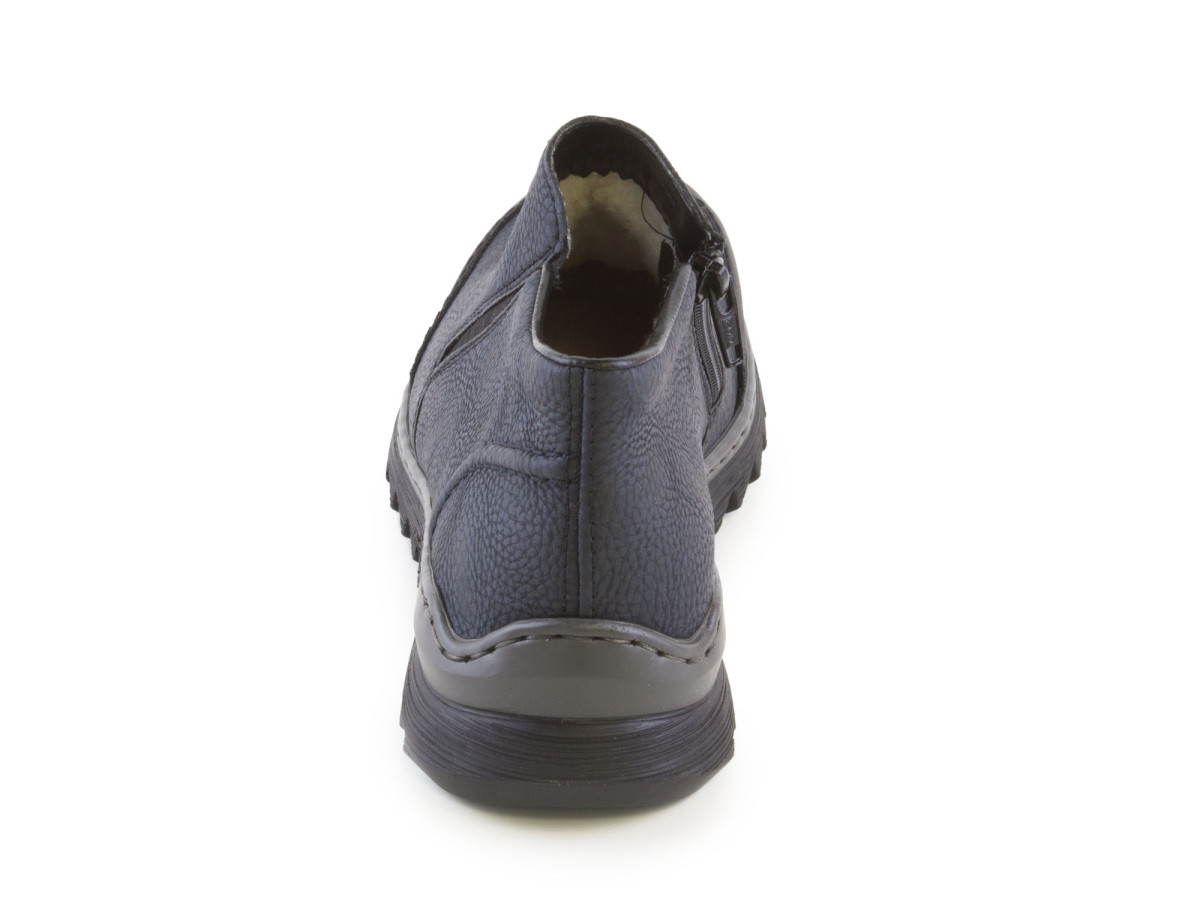 detail Dámská obuv RIEKER M6294/01 SCHWARZ/BLAU H/W 7