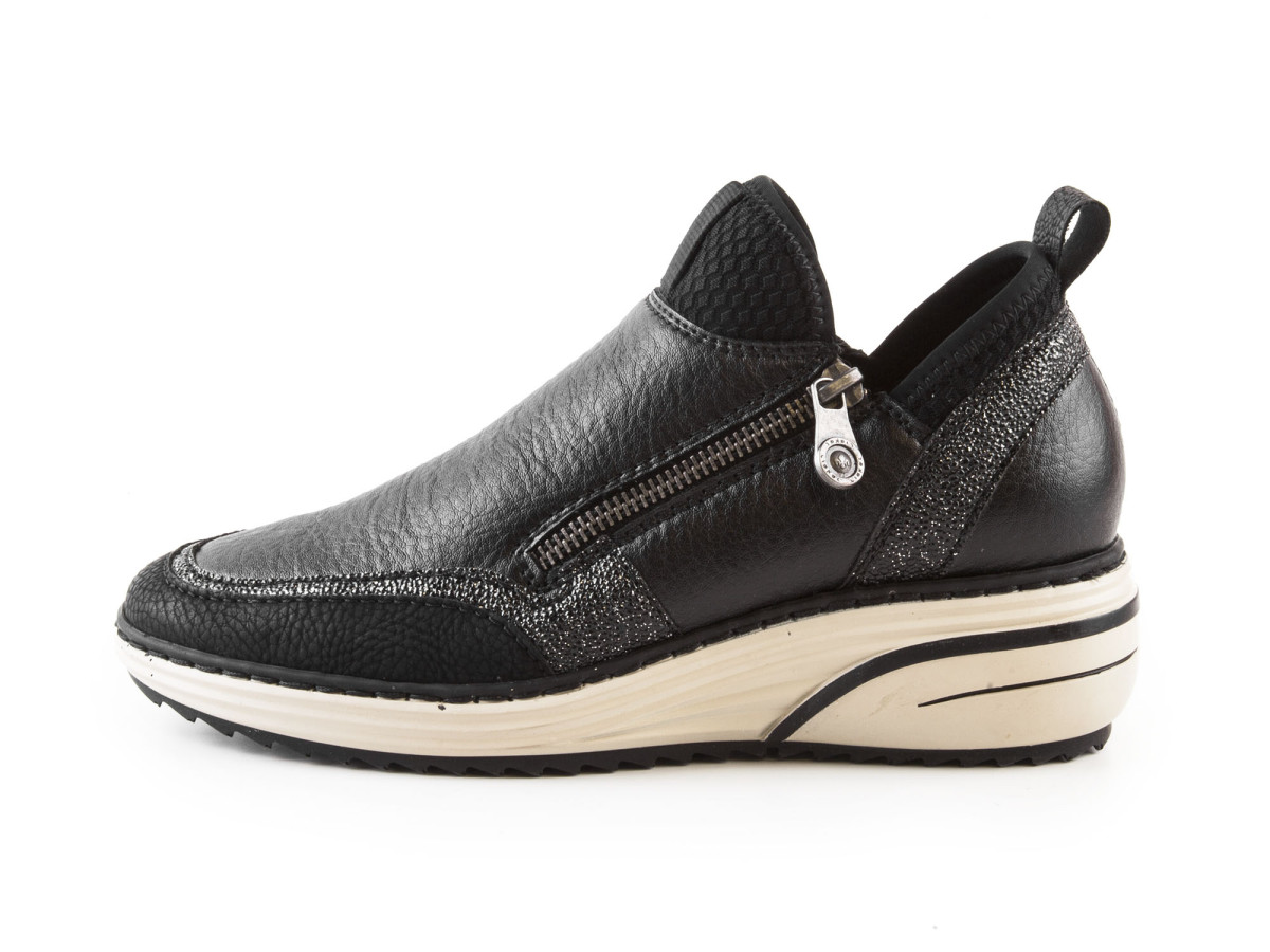 detail Dámská obuv RIEKER M9350/00 SCHWARZ KOMBI H/W 7