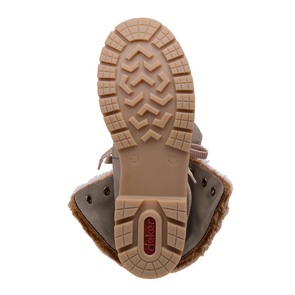 detail Dámska členková obuv RIEKER Y9421/61 BEIGE H/W 7