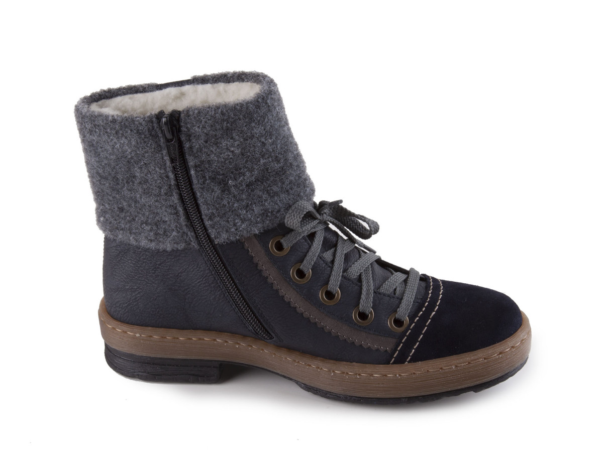 detail Dámská obuv RIEKER Z6774/14 BLAU KOMBI H/W 7