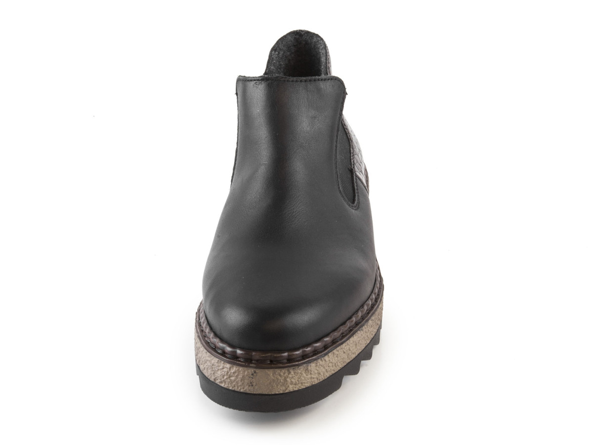 detail Dámská obuv RIEKER 55890/00 SCHWARZ KOMBI H/W 7