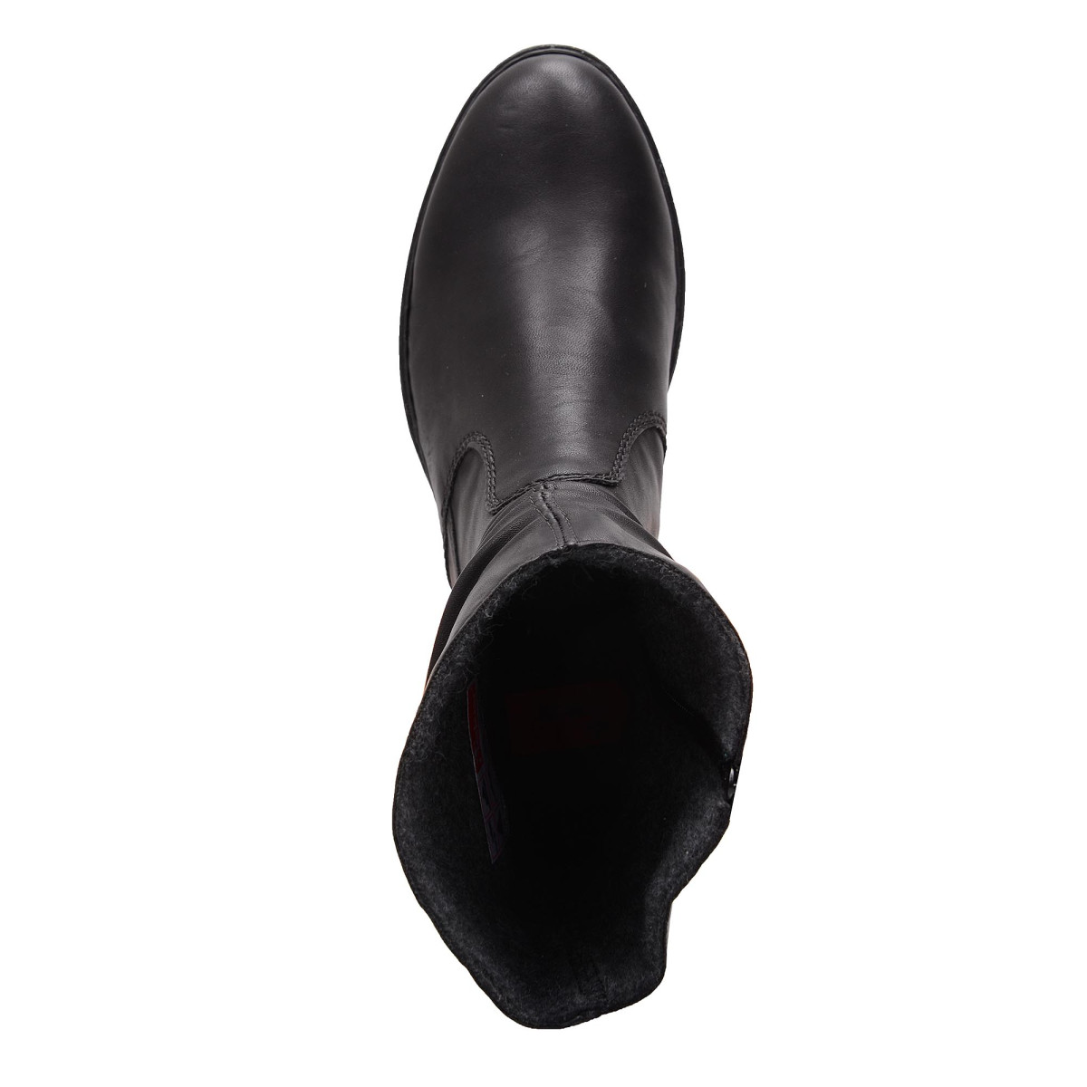 detail Dámské černé kozačky RIEKER 75573/00 SCHWARZ H/W 7