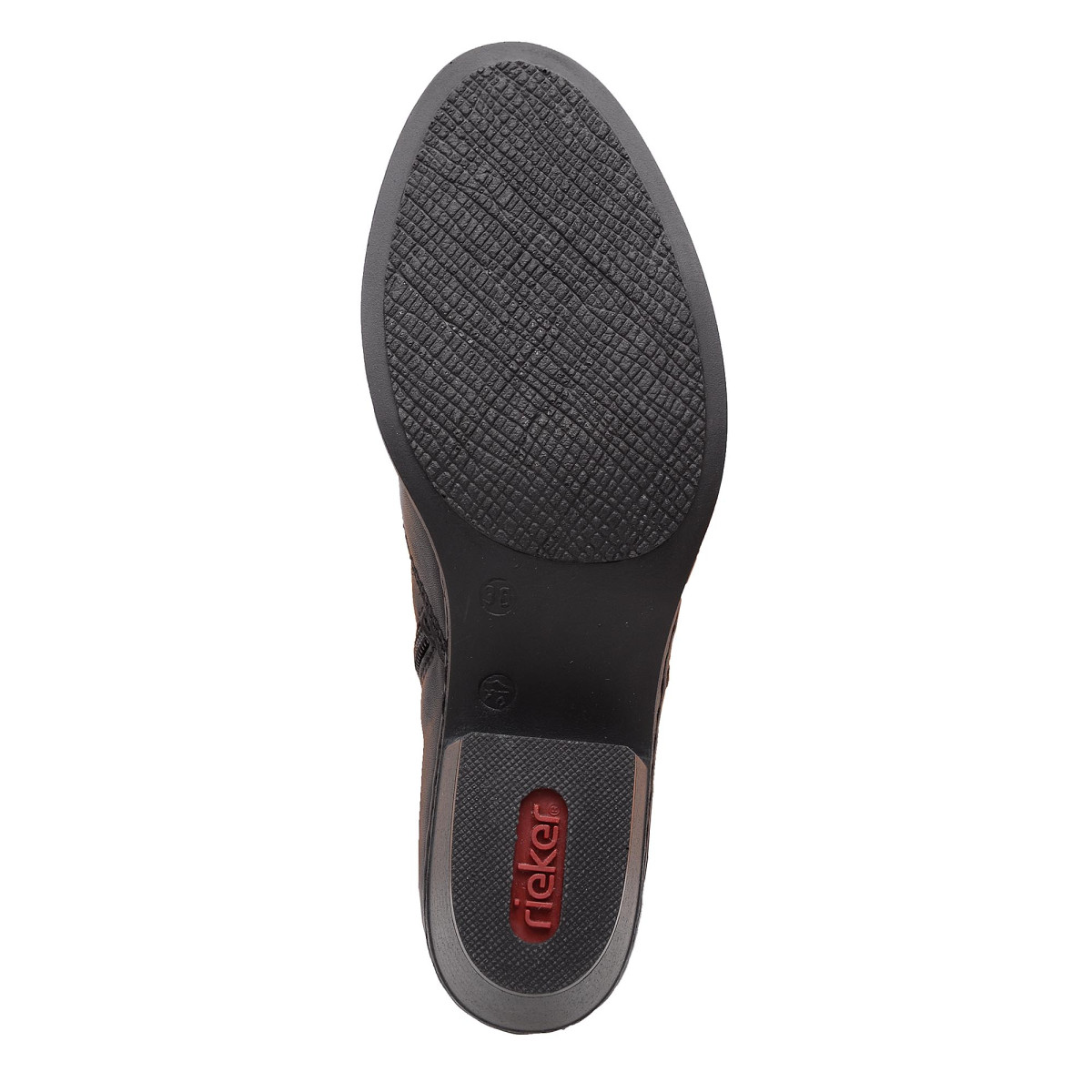 detail Dámské černé kozačky RIEKER 75573/00 SCHWARZ H/W 7