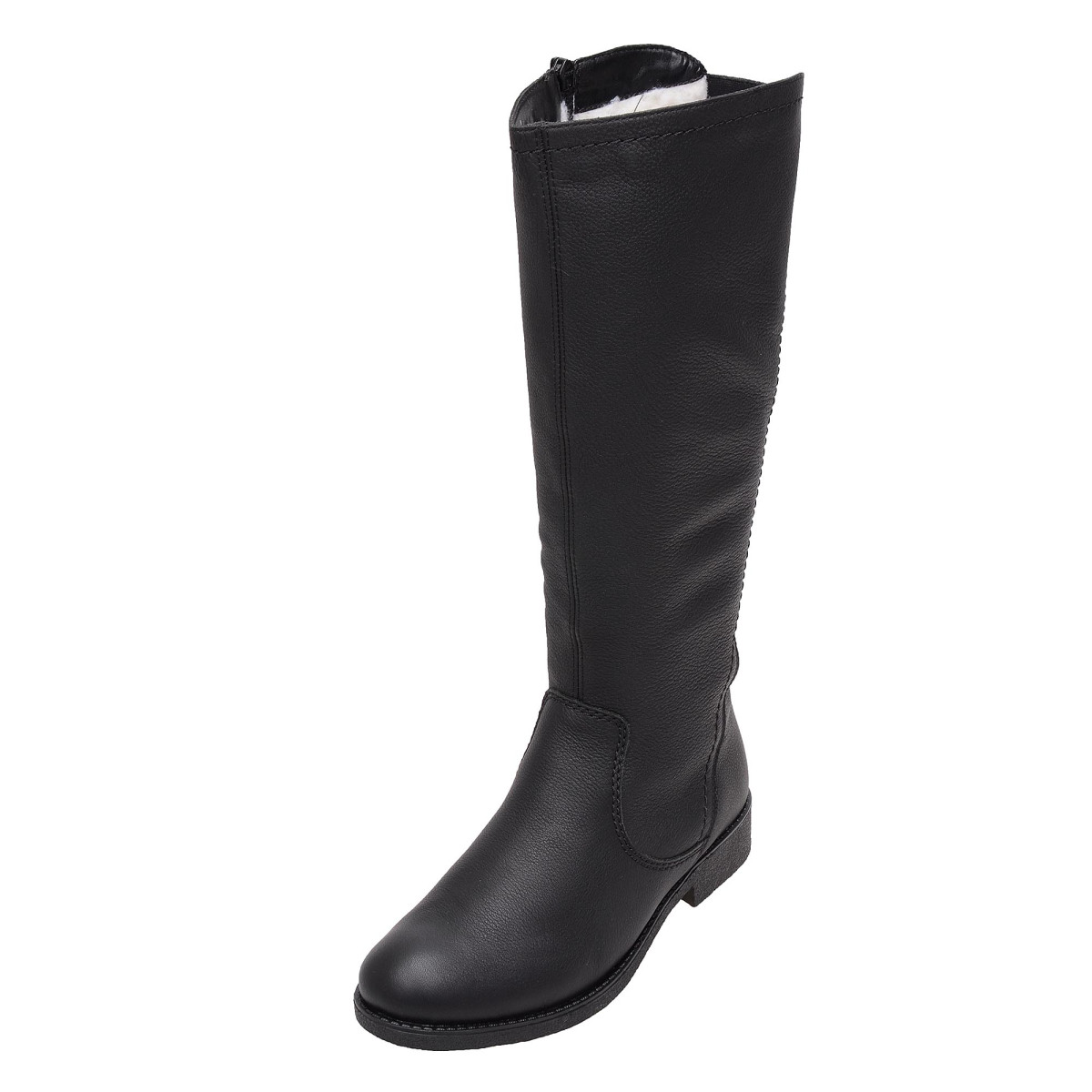 detail Dámské černé kozačky RIEKER 76755/00 SCHWARZ H/W 7