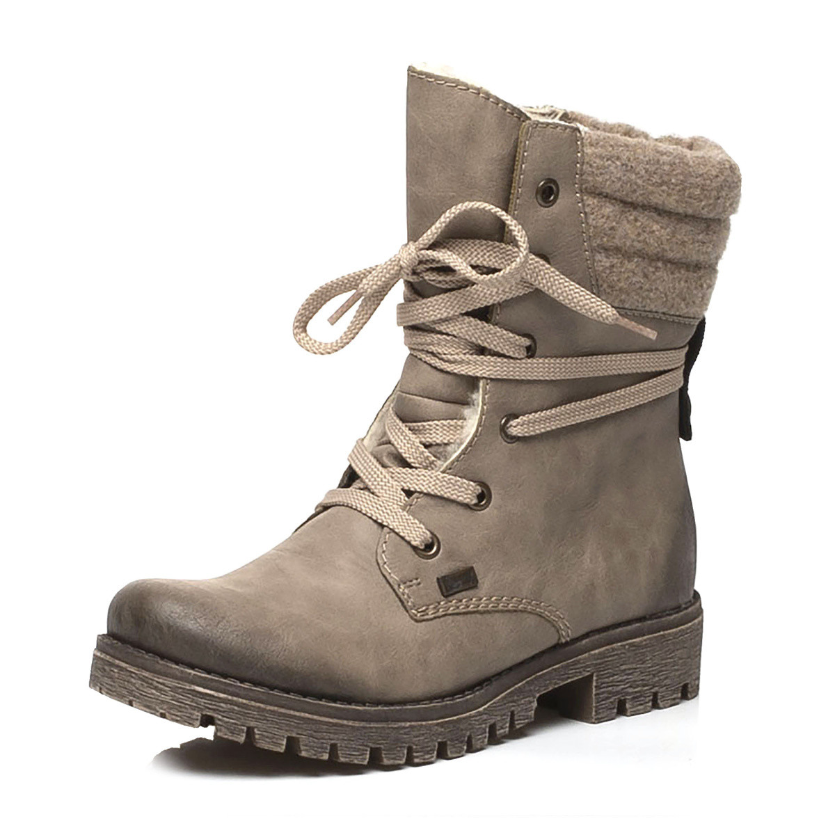 detail Dámská kotníková obuv RIEKER 78531/64 BEIGE KOMBI H/W 7