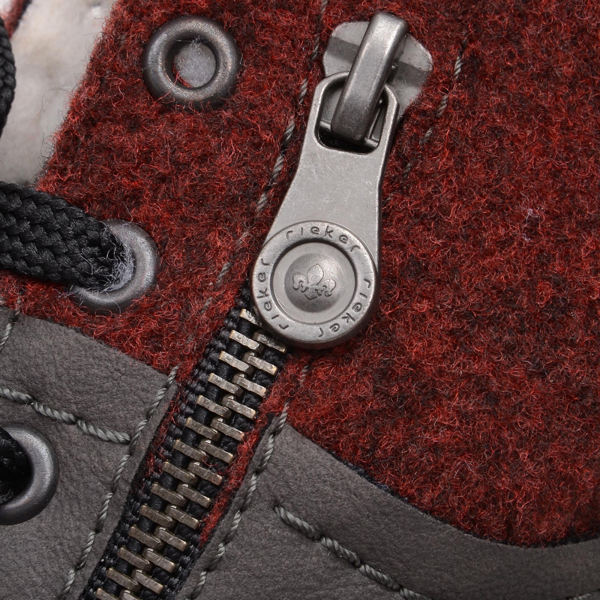 detail Dámská kotníková obuv RIEKER 78541/45 GRAU KOMBI H/W 7