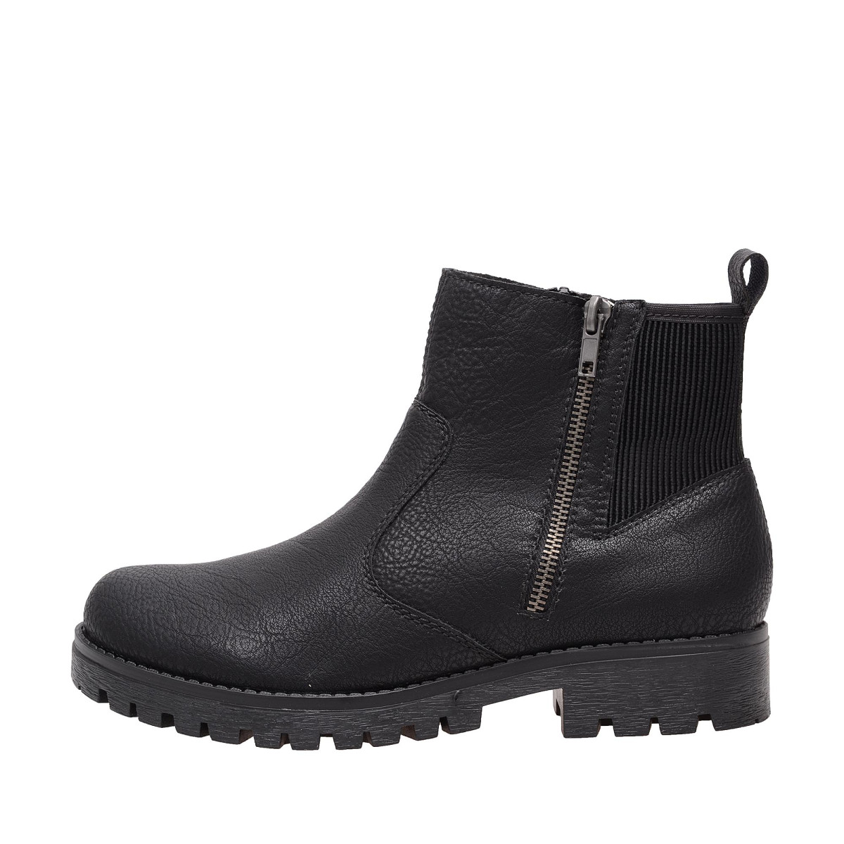 detail Dámská kotníková obuv RIEKER 78568/00 SCHWARZ H/W 7