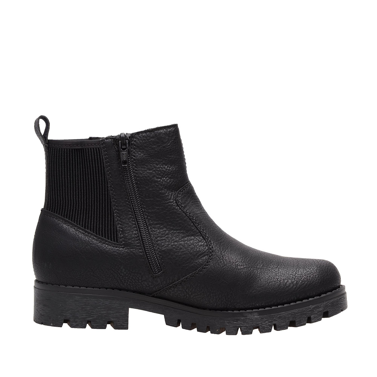 detail Dámska členková obuv RIEKER 78568/00 SCHWARZ H/W 7