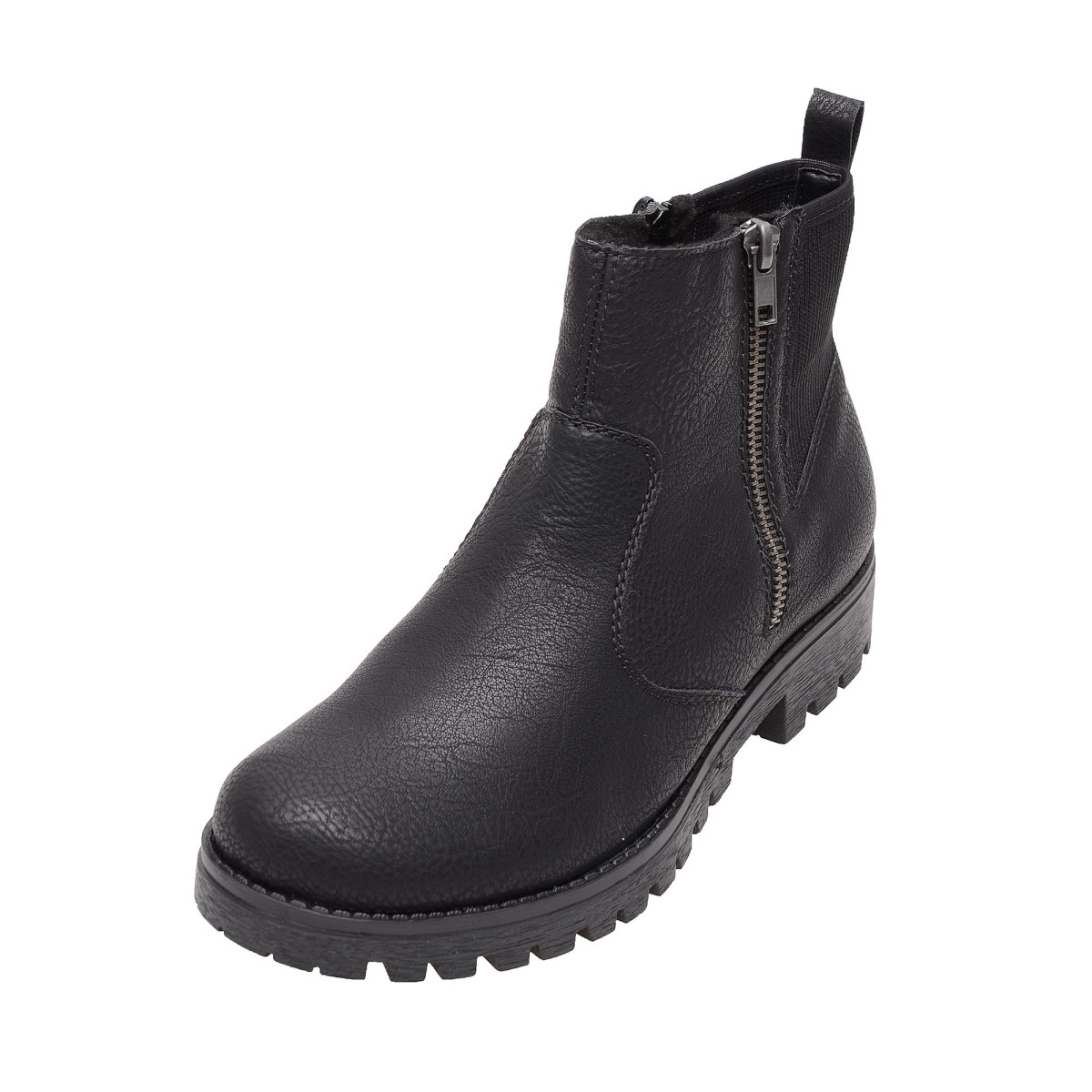 detail Dámska členková obuv RIEKER 78568/00 SCHWARZ H/W 7